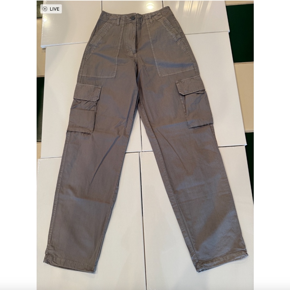 Kith Women Leighton Parachute Pants in Grey 24